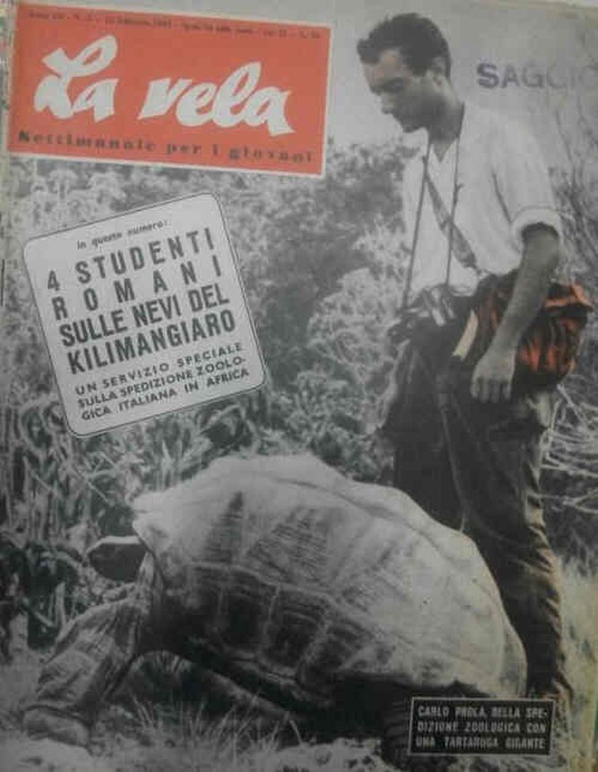 LA VELA magazine side cover Issue 5 11 February 1954