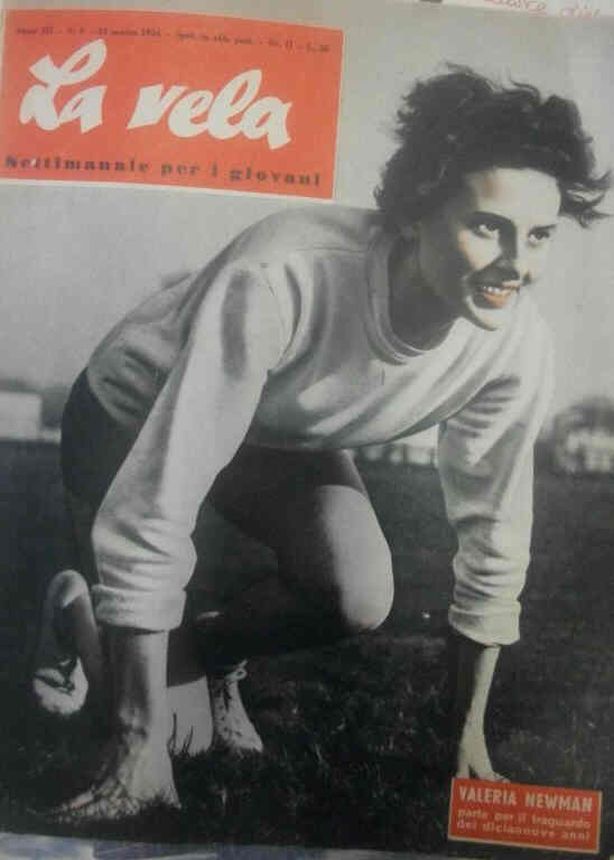 LA VELA magazine side cover Issue 9 13 March 1954