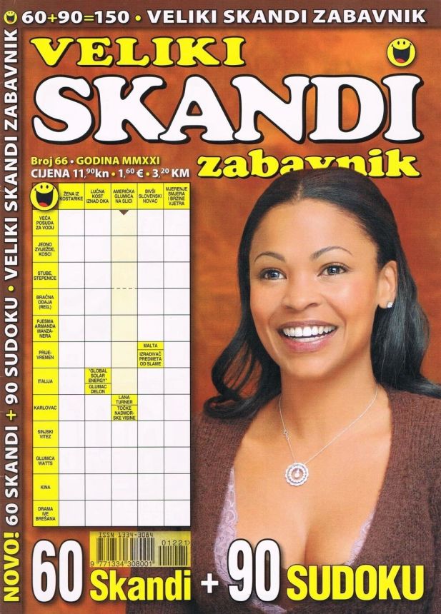 VELIKI SKANDI ZABAVNIK magazine side cover Issue 66   2021