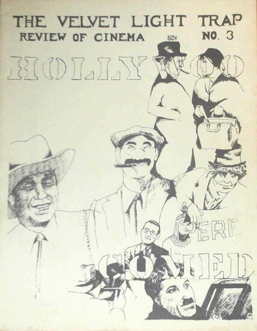 VELVET LIGHT TRAP magazine side cover Issue 3 Winter 1971
