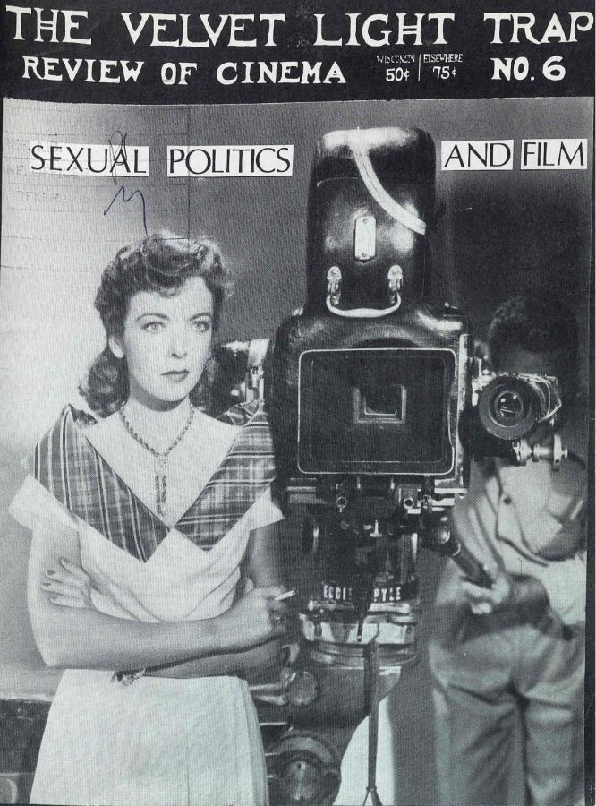 VELVET LIGHT TRAP magazine side cover Issue 6 Fall 1972