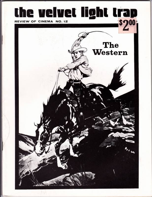 VELVET LIGHT TRAP magazine side cover Issue 12 Spring 1974