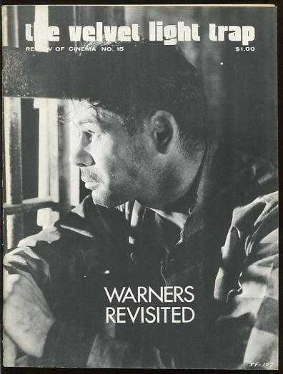 VELVET LIGHT TRAP magazine side cover Issue 15 Fall 1975
