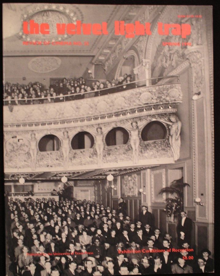 VELVET LIGHT TRAP magazine side cover Issue 25 Spring 1990