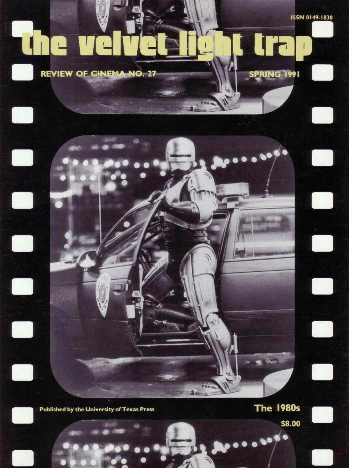 VELVET LIGHT TRAP magazine side cover Issue 27 Spring 1991