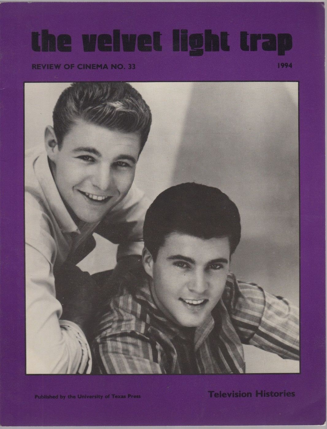 VELVET LIGHT TRAP magazine side cover Issue 33 Spring 1994
