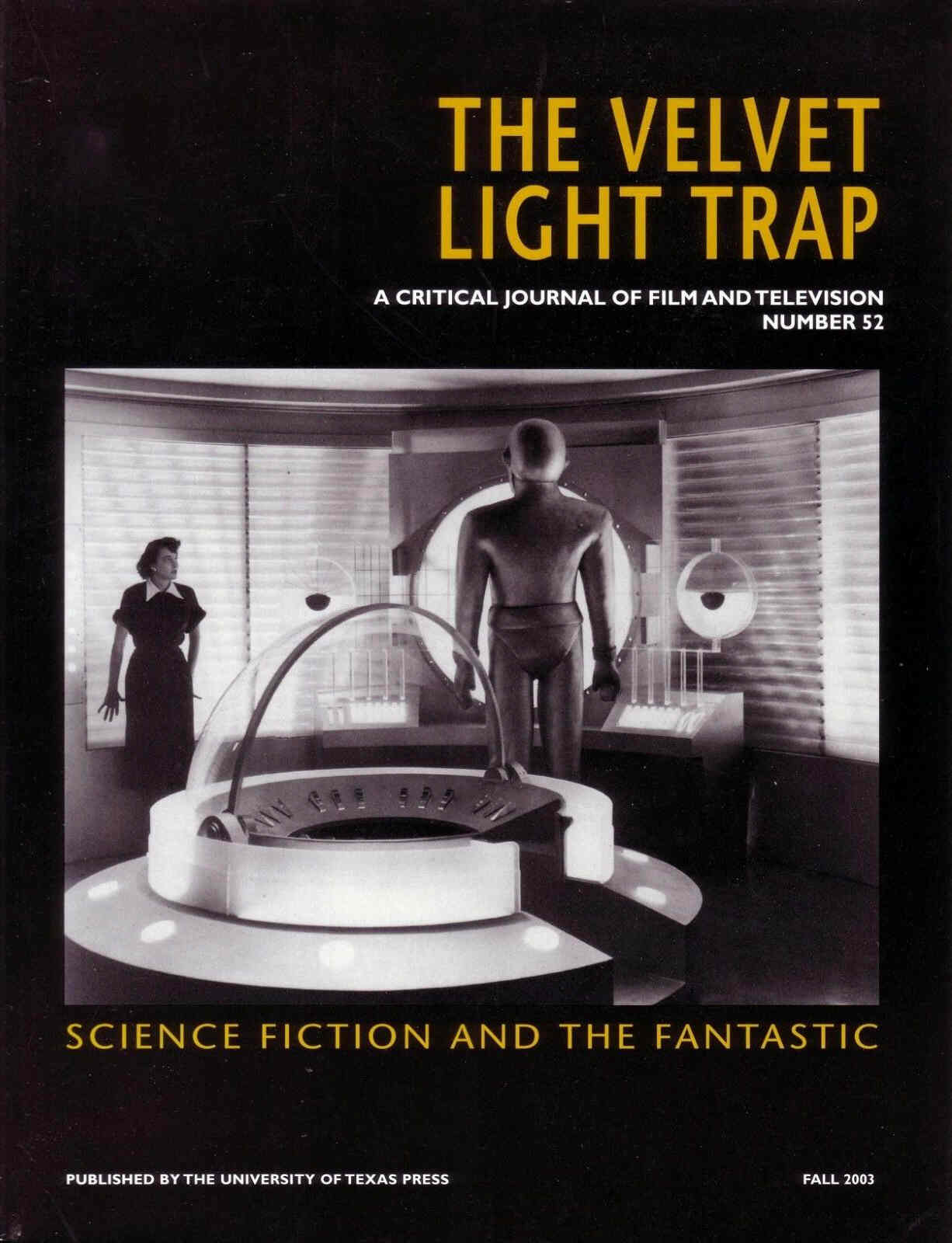 VELVET LIGHT TRAP magazine side cover Issue 52 Fall 2003