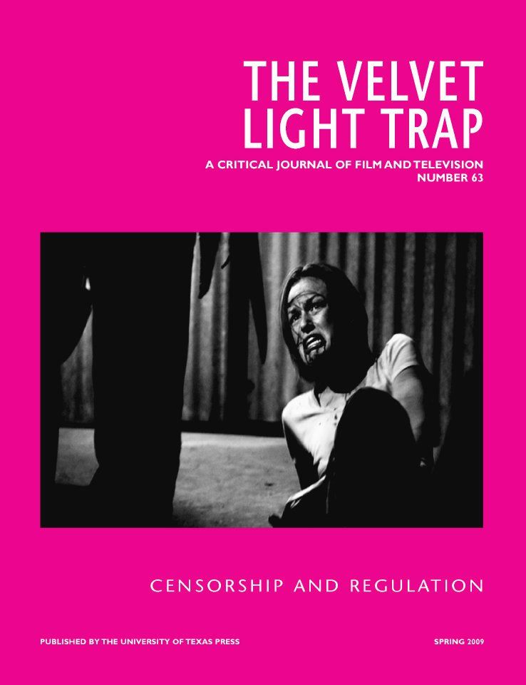 VELVET LIGHT TRAP magazine side cover Issue 63 Spring 2009