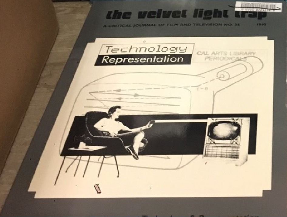 VELVET LIGHT TRAP magazine side cover Issue 36 Fall 1995
