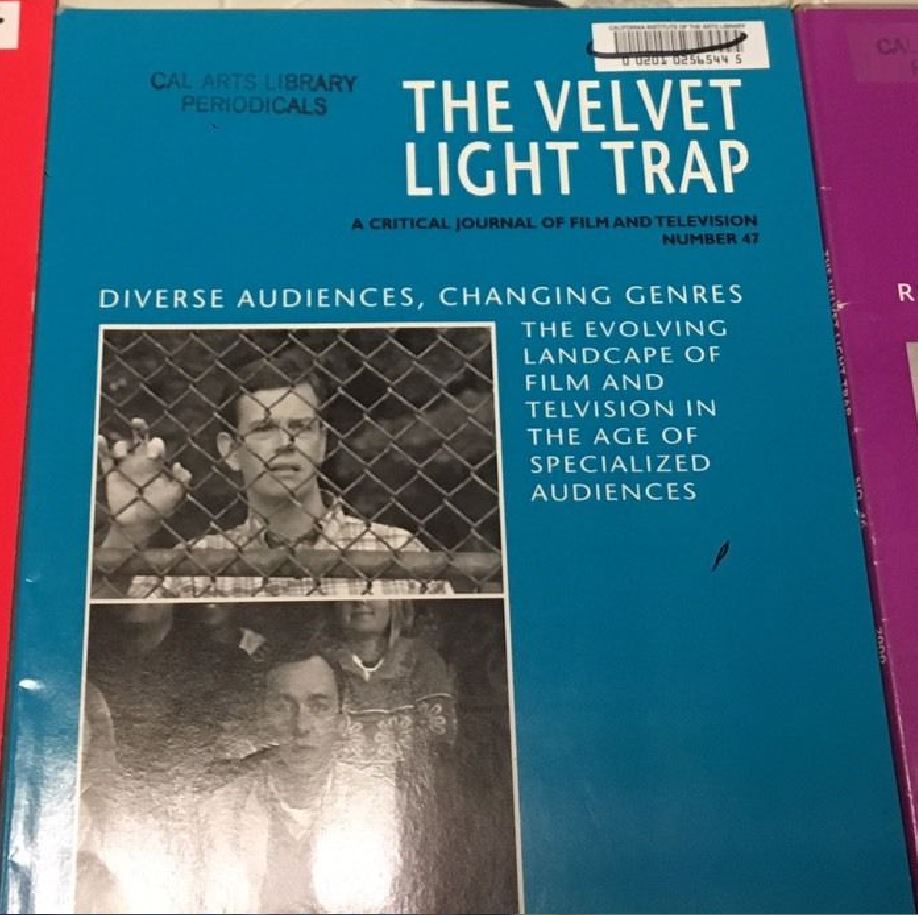 VELVET LIGHT TRAP magazine side cover Issue 47 Spring 2001