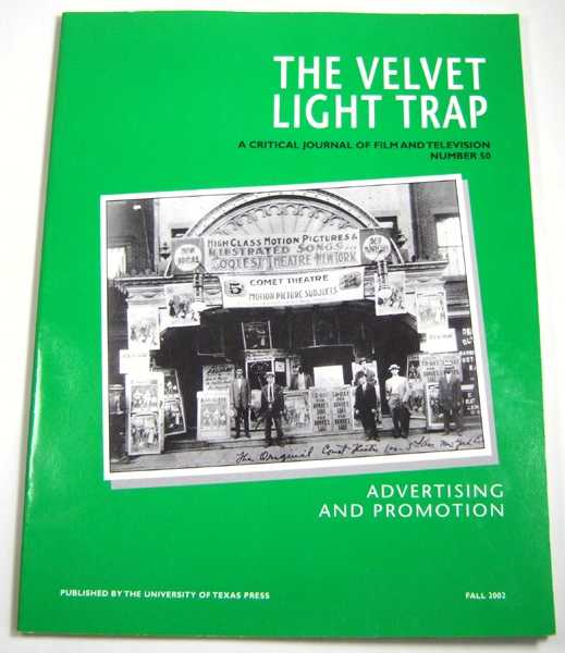 VELVET LIGHT TRAP magazine side cover Issue 50 Fall 2002