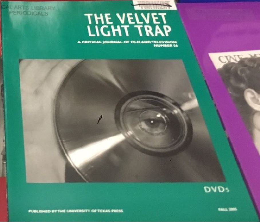 VELVET LIGHT TRAP magazine side cover Issue 56 Fall 2005