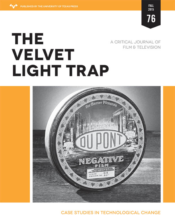 VELVET LIGHT TRAP magazine side cover Issue 76 Fall 2015
