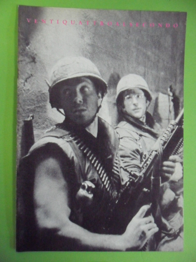 VENTIQUATTROALSECONDO magazine side cover Issue 3  1988