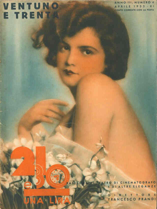21 E 30 magazine side cover Issue 4  April 1933