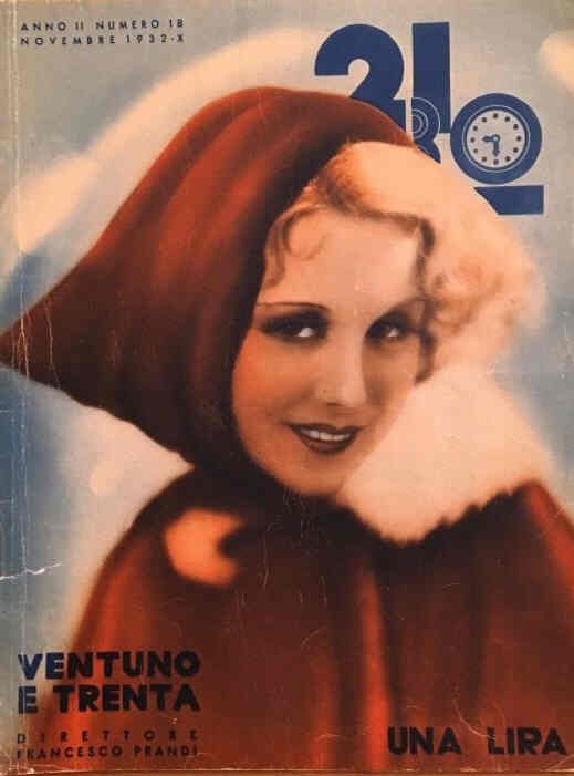21 E 30 magazine cover Issue 18  November 1932