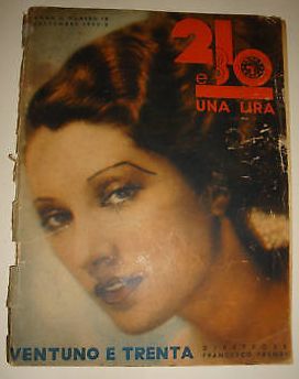 21 E 30 magazine side cover Issue 16 September 1932