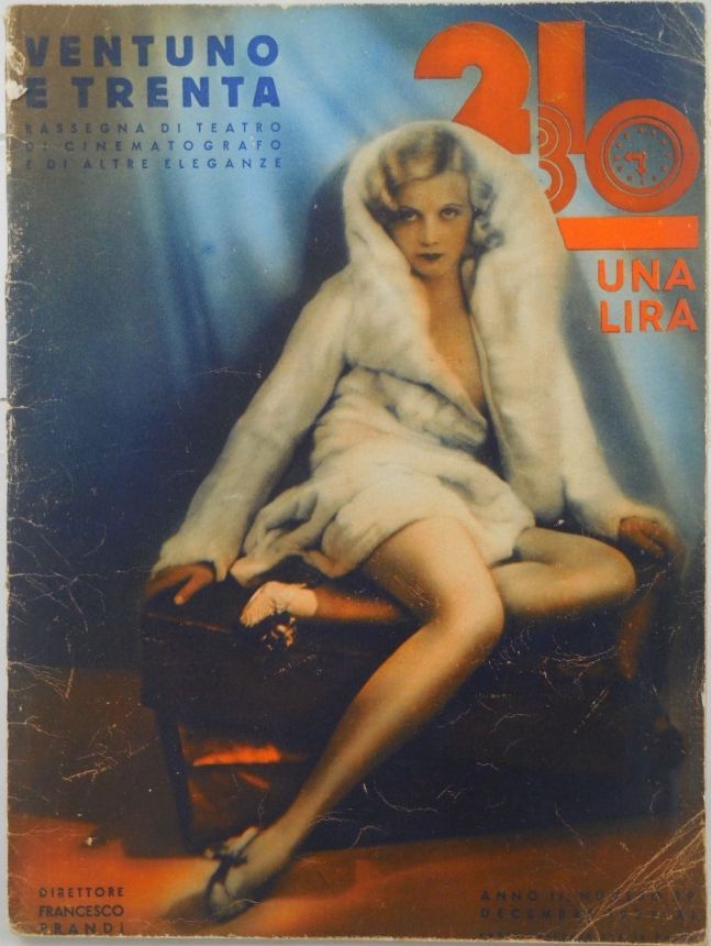 21 E 30 magazine side cover Issue 19 December 1932