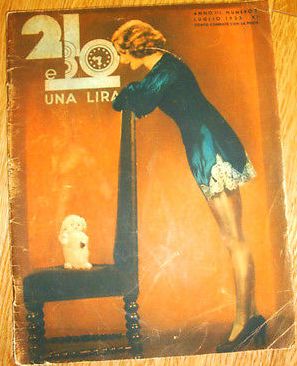 21 E 30 magazine side cover Issue 7 July 1933