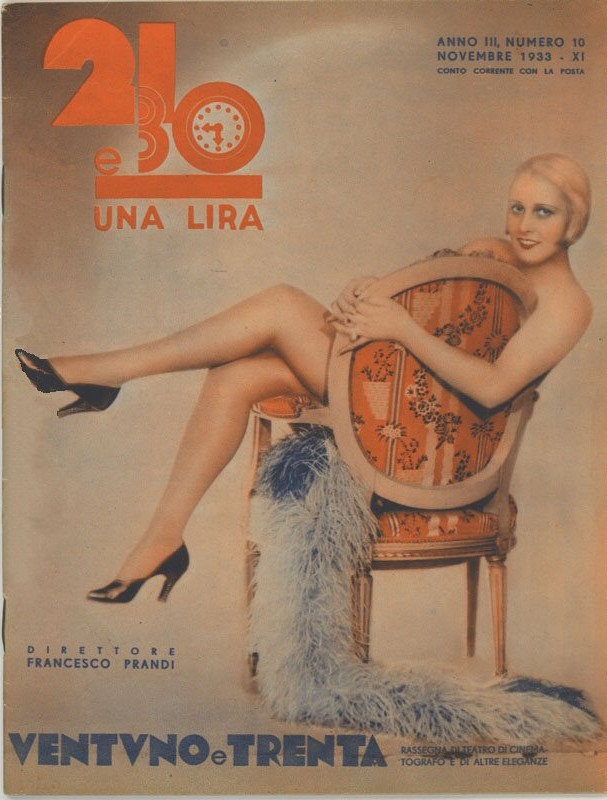 21 E 30 magazine side cover Issue 10  Vol 3 No  10  November 1933