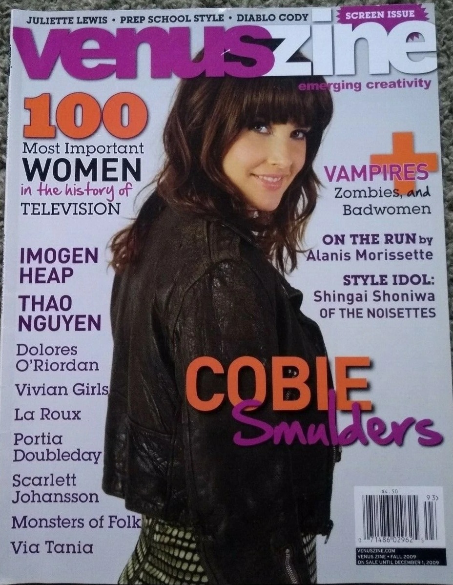 VENUS ZINE magazine side cover Fall 2009