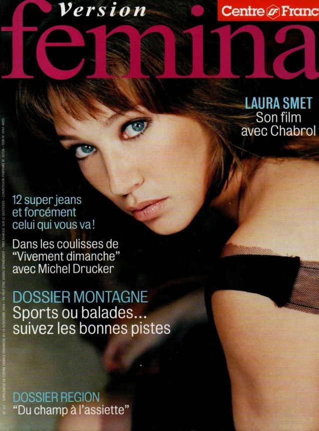 VERSION FEMINA magazine side cover Issue 137 14 November 2004