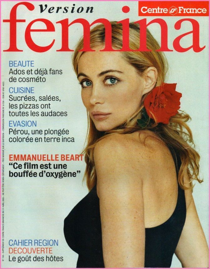 VERSION FEMINA magazine side cover Issue 159 17 April 2005