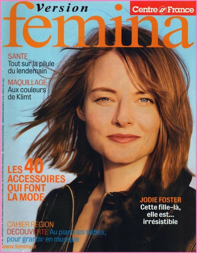 VERSION FEMINA magazine side cover Issue 186 23 October 2005