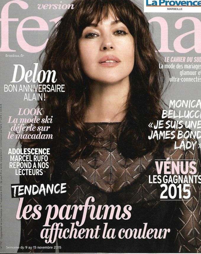 VERSION FEMINA magazine side cover Issue 710 9 November 2015