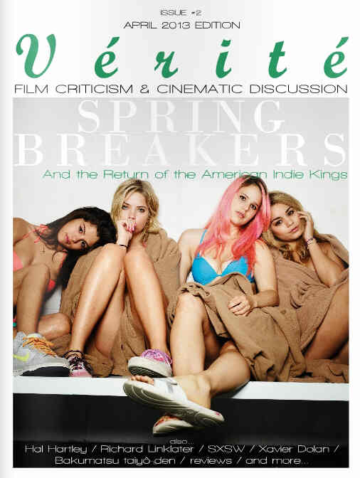 VERITE magazine side cover Issue 2 April 2013