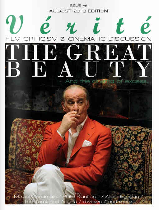 VERITE magazine side cover Issue 6 August 2013
