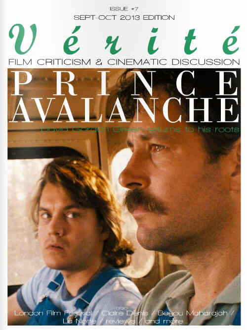 VERITE magazine side cover Issue 7 September-October 2013