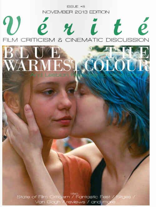 VERITE magazine side cover Issue 8 November 2013