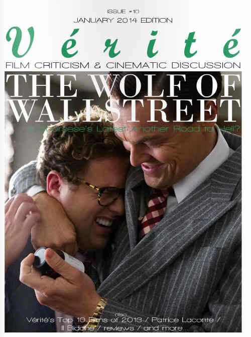 VERITE magazine side cover Issue 10 January 2014