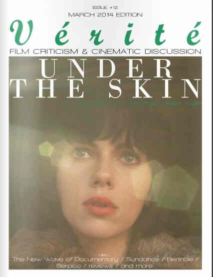 VERITE magazine side cover Issue 12 March 2014