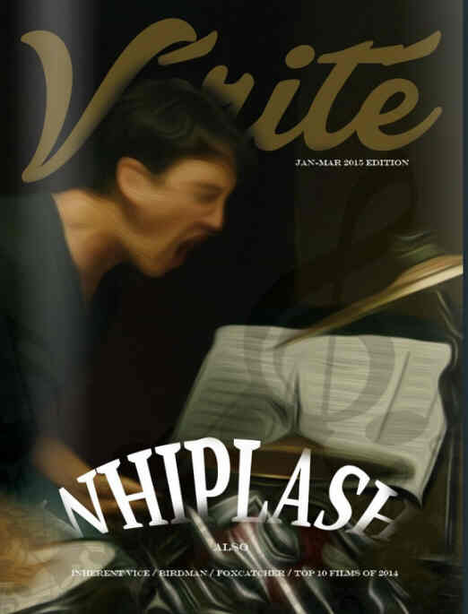 VERITE magazine side cover Issue 19 January/March 2015