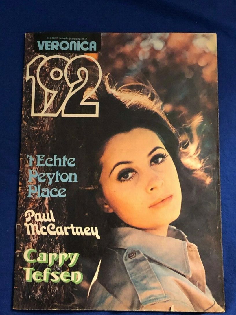 VERONICA magazine side cover Issue 2 8 January 1972