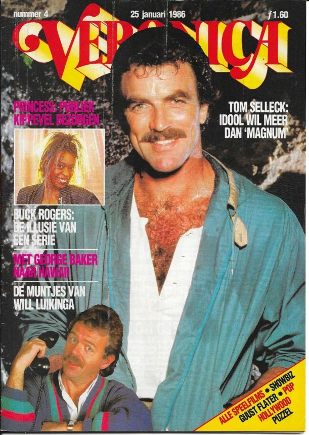 VERONICA magazine side cover 25 January 1986