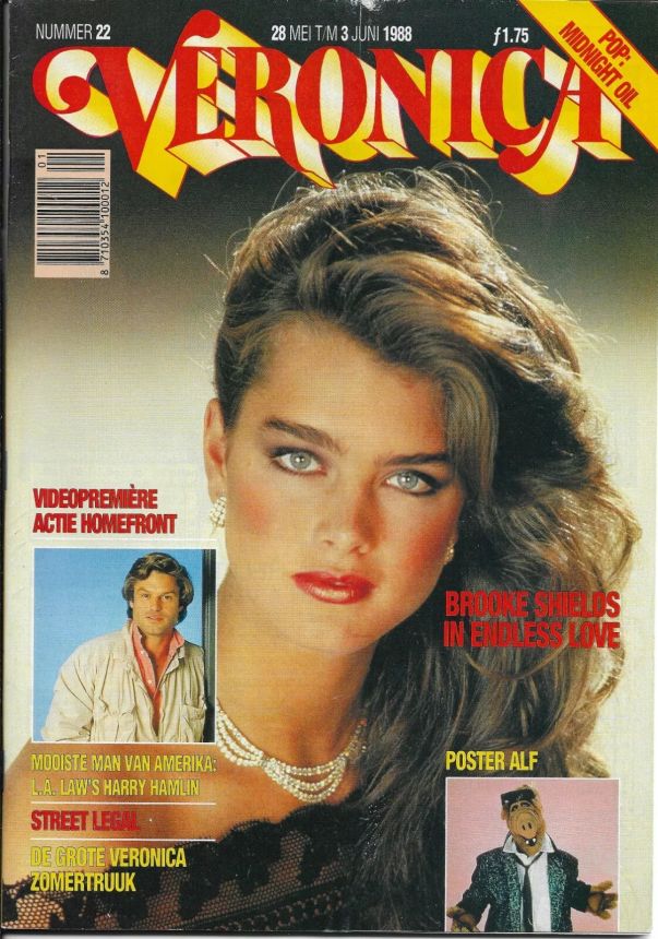 VERONICA magazine side cover Issue 22 28 May 1988