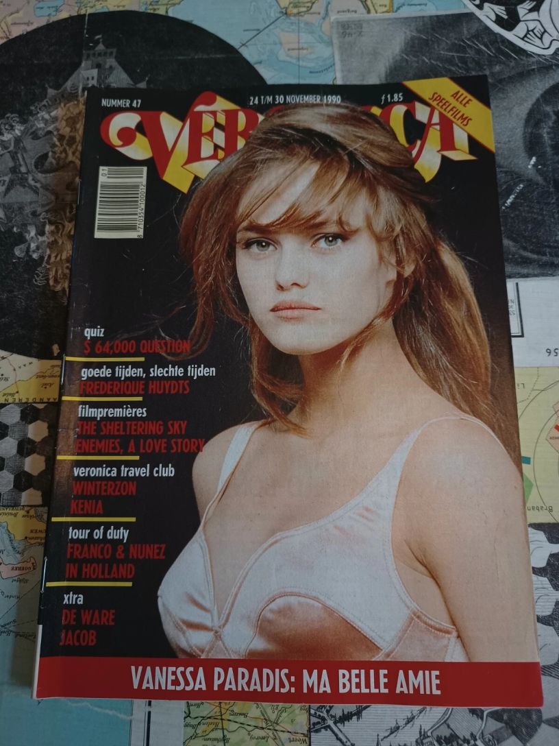 VERONICA magazine side cover Issue 47 24 November 1990