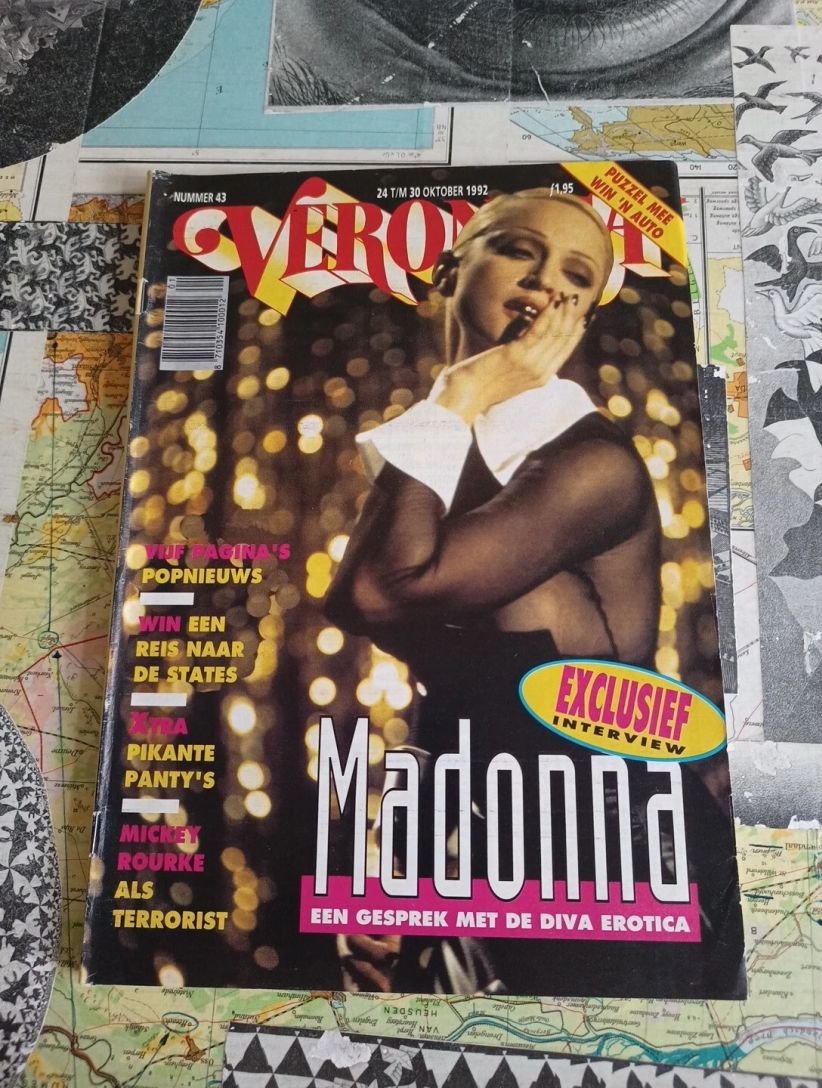 VERONICA magazine side cover Issue 43 24 October 1992