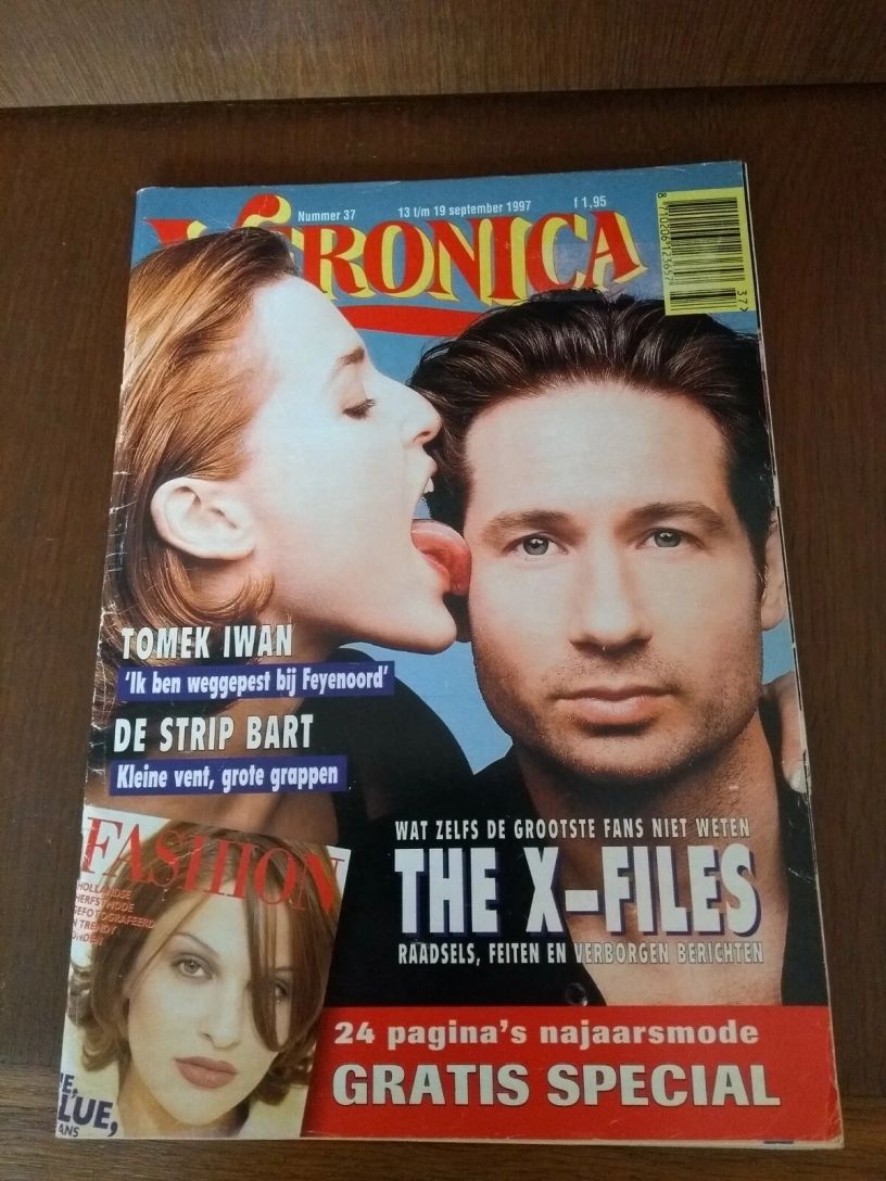 VERONICA magazine side cover Issue 37 13 September 1997