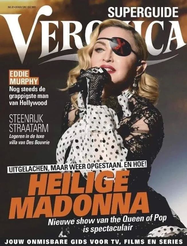 VERONICA magazine side cover 25 November 2023