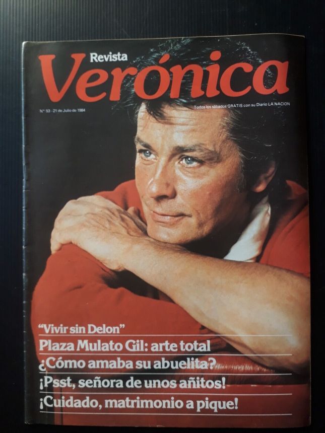 REVISTA VERONICA magazine side cover Issue 53 21 July 1984