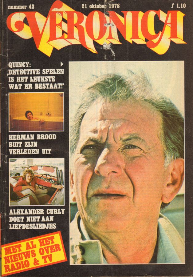 VERONICA magazine side cover Issue 43 21 October 1978