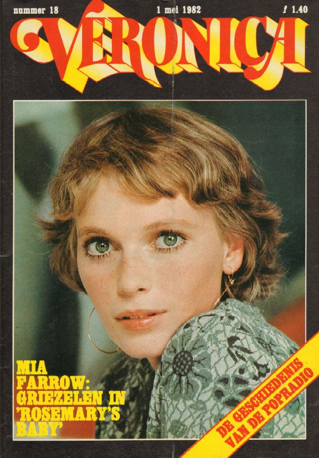 VERONICA magazine side cover Issue 18 1 May 1982