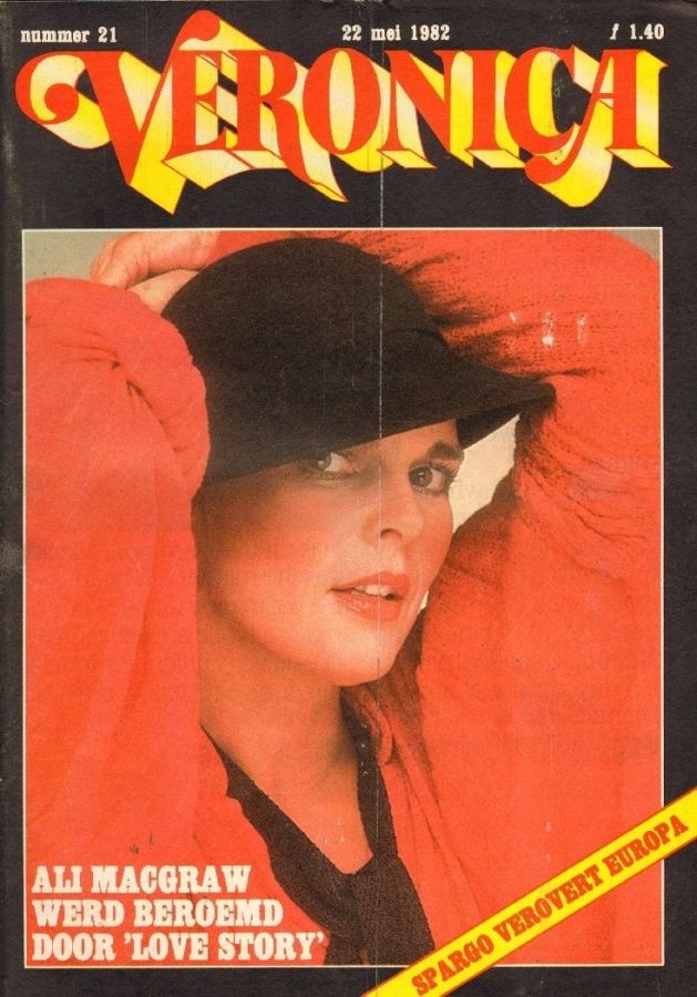 VERONICA magazine side cover Issue 21 22 May 1982