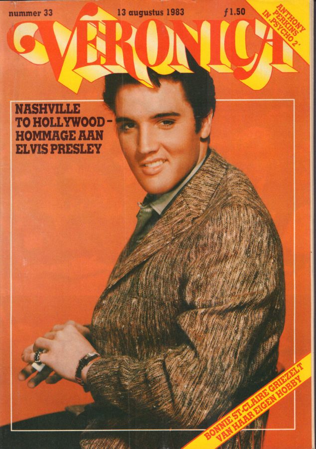 VERONICA magazine side cover Issue 33 13 August 1983