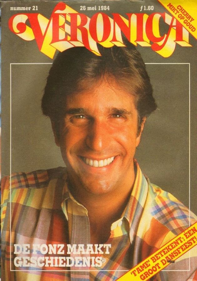 VERONICA magazine side cover Issue 21 26 May 1984