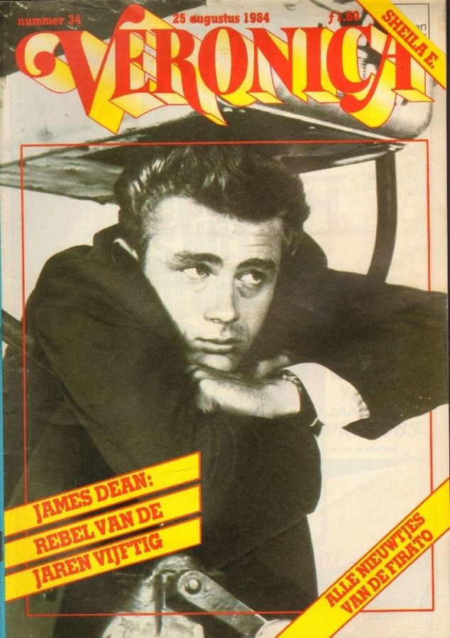 VERONICA magazine side cover Issue 34 25 August 1984